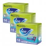 Fine Care Incontinence Adults Pull Ups For Unisex, Medium, Waist 80-110 Cm, 14 Pcs* 3 Packs