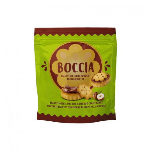 Biscotti Boccia - 172g with a melting hazelnut cream heart