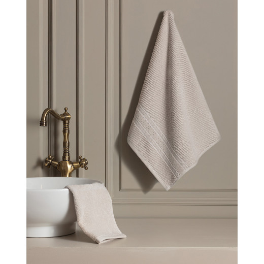 Madame Coco Alice Face Towel, Beige, Luxury Collection