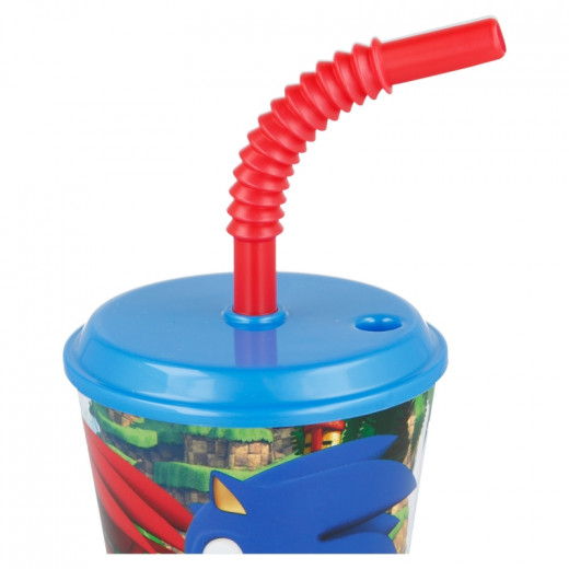 Stor Large Easy Tumbler 430 ML Sonic With Straw