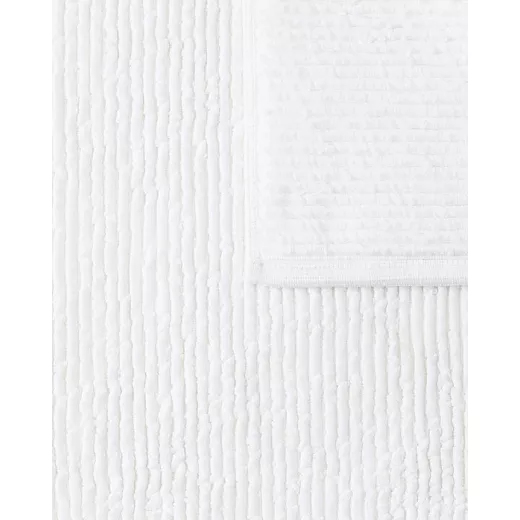 Madame Coco Charles Foot Towel, White, 50x80 cm