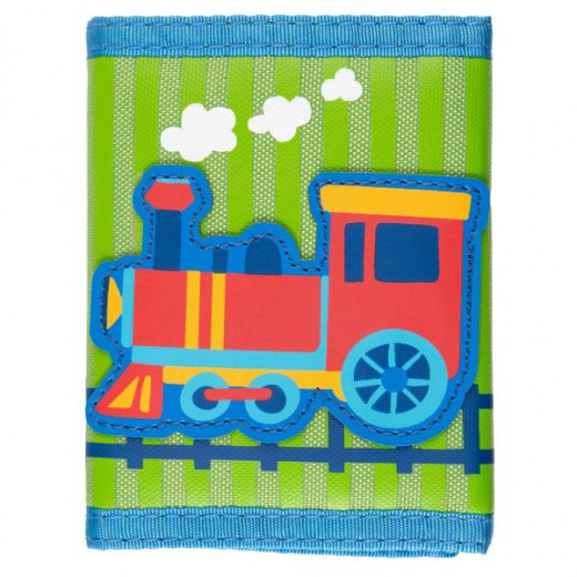 Stephen Joseph Kids Wallet Green Transport