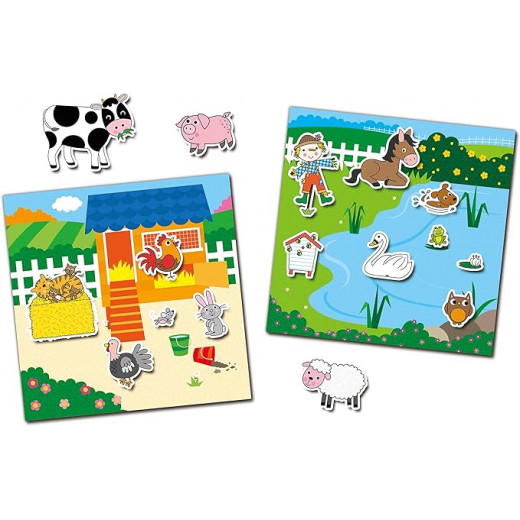 Stephen Joseph | Reusable Sticker Book | Farm