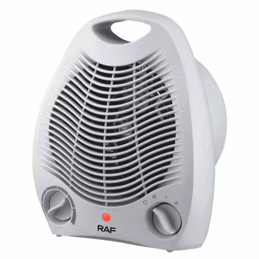 RAF Fan Heater, White, 2000 WAT