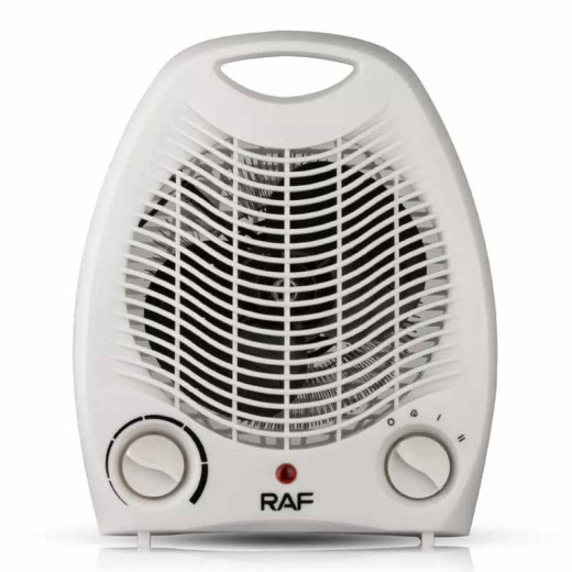 RAF Fan Heater, White, 2000 WAT