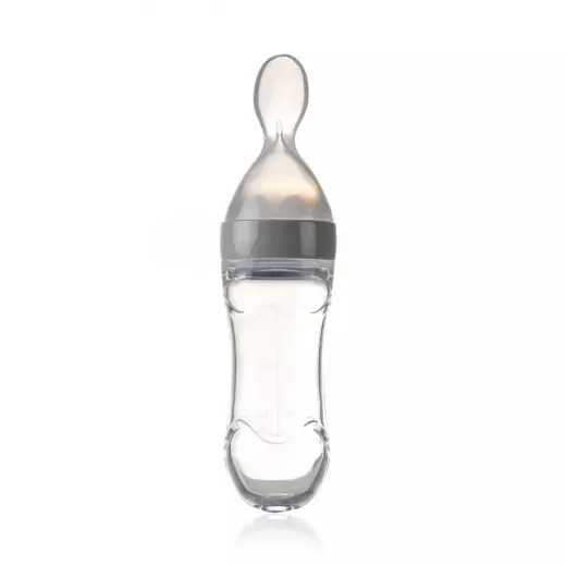 BabyJem Squeezing Bottle, Grey