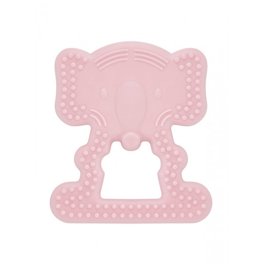 Babyjem Baby Teethering Elephant Gloves, 3+ Months, Pink