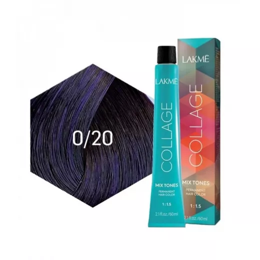 Lakme Collage Mix Tones Violet Cream Hair Color 0/20