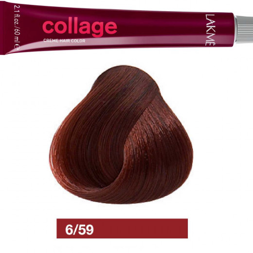 Lakme Collage Cream Red­ Mahogany Dark Blonde Hair Colour 6/59