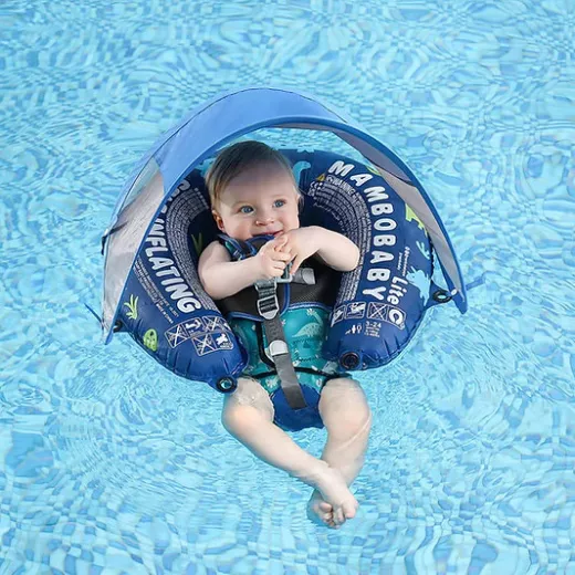 Mambobaby - Self-inflating chest float with canopy | 3-12m