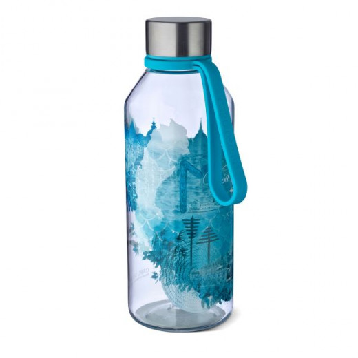 Carl Oscar Runes Wisdom Flask Water bottle 0.65 L -Turquoise