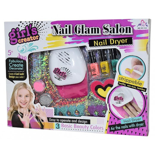 My Party Suppliers Children's Nail Art Pen Set/Fabulous Nail Glam Salon