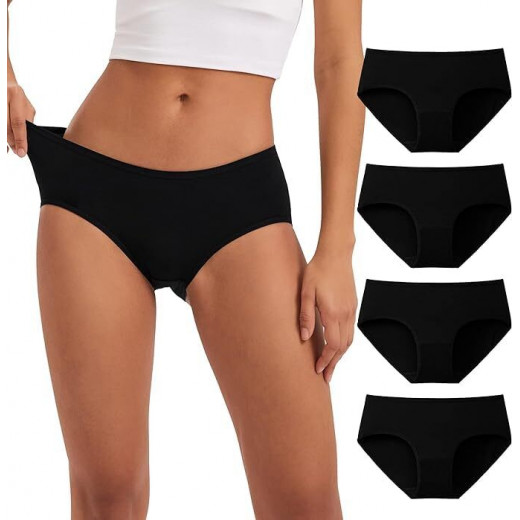 Fashionable 5 Hipster black briefs Size L (44-46 EU)