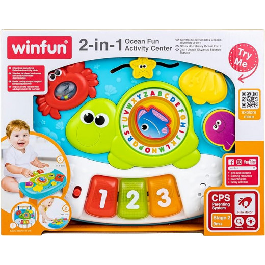 Winfun 2-in-1 Ocean Fun Activity Center