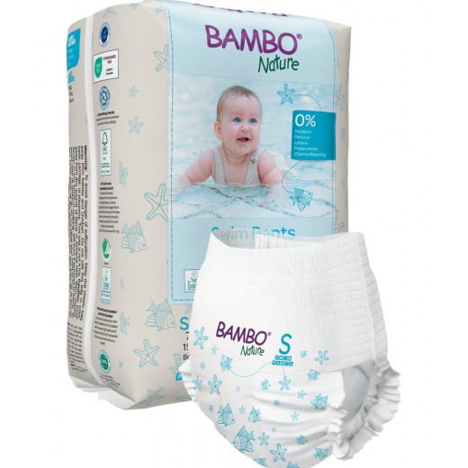 Bambo Nature Swim Pants Sizes Small to Medium Small 12 Count