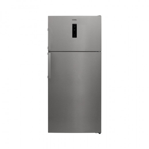 Vestel Top Mount Refrigerator, 510 Liter A+, Silver