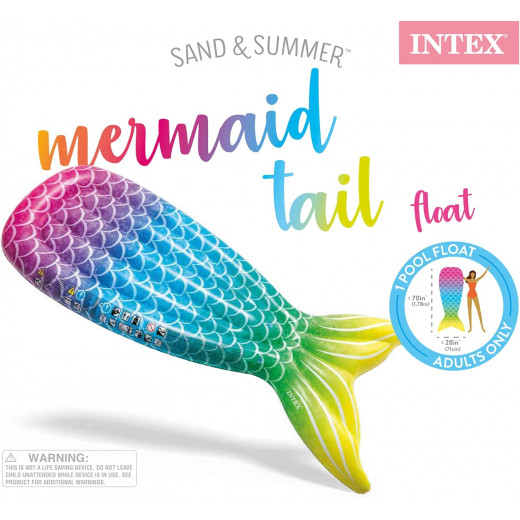 INTEX Mermaid Tail Float