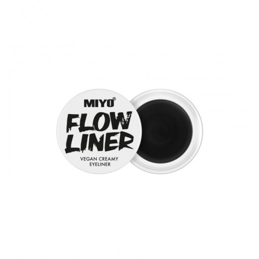 Flow Liner Eyeliner W Kremie 01 Asphalt 5g Miyo