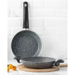 Madame Coco Gordes Granite Look 2 Piece Pan and Dish Set