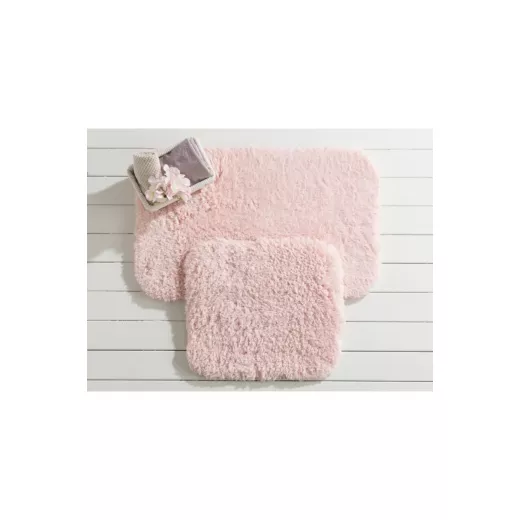 Madame Coco Sheep Bath Mat Pink - 50x80+45x50 Cm