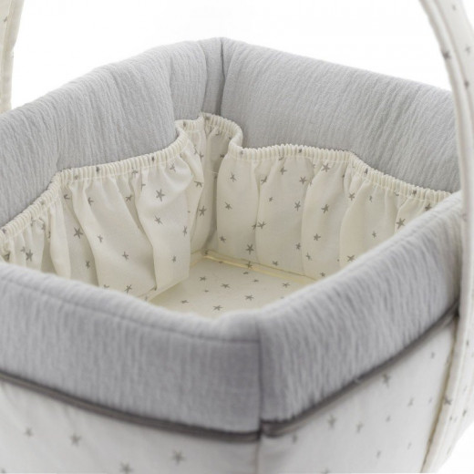 Cambrass Layette Basket Magia Grey