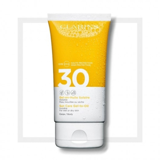 Clarins Sun Care Gel To Oil Spf30 Body 150ml