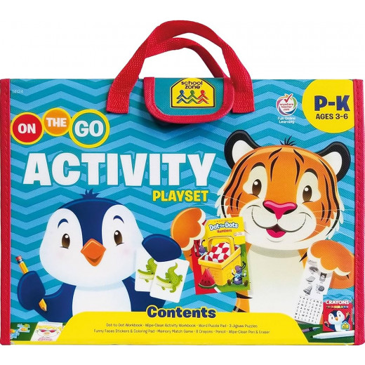 School Zone - On The Go Activity Learning Playset