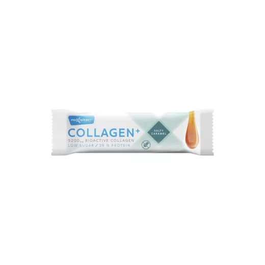 Maxsport Gluten-Free Protein, Collagen Bar SALTED CARAMEL 40g