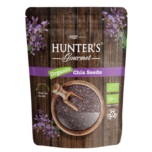 Hunter’s Gourmet Organic Chia Seeds (300gm)