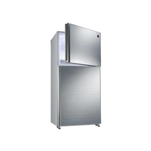 Sharp Refrigerator 480 Liter Hybrid Silver Glass Doors