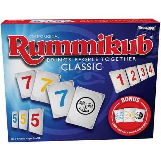 Pressman Rummikub Classic Game with Bonus Jokers