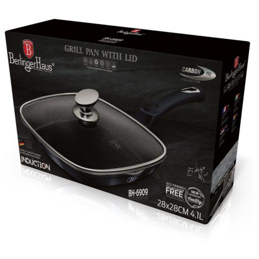 Berlinger Haus Grill Pan 28 cm Carbon Pro Collection