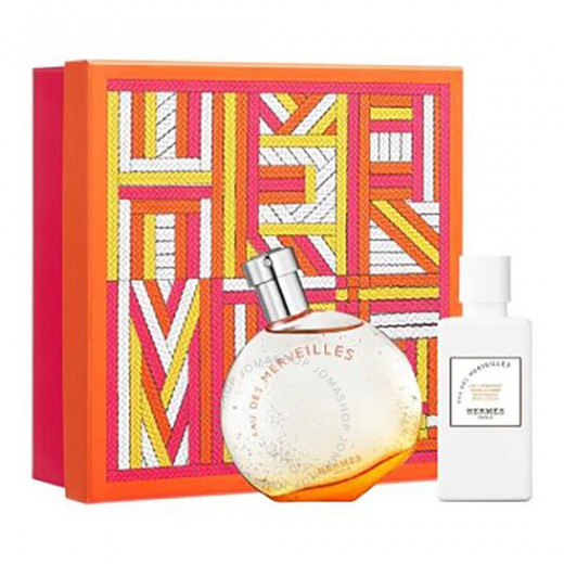 EAU DES MERVEILLES EDT SET 100ML+BODYLOTION 80ML