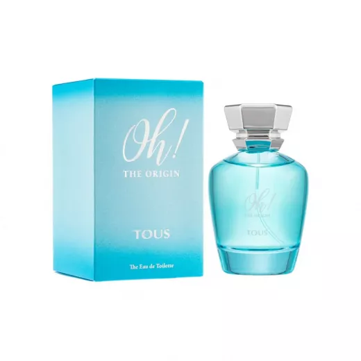 Tous Oh The Origin Blue The Eau De Toilette Spray by Tous NEW Box for Women 50ml