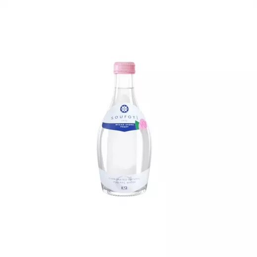 Souroti Carbonated Natural Mineral Water 250ml – Rose