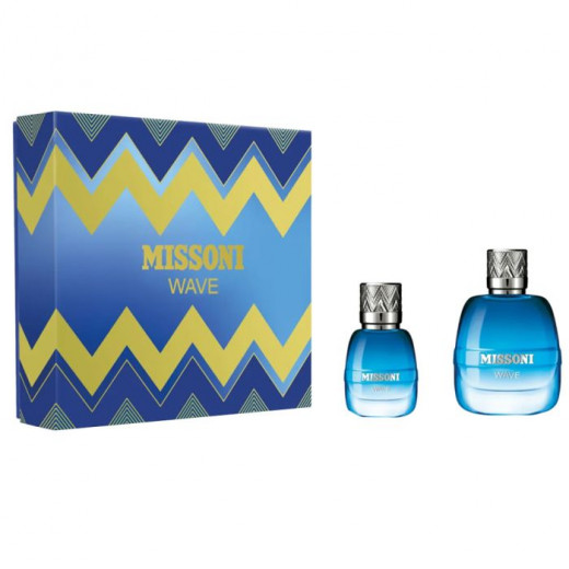 Missoni Wave EDT 100ML + EDT 30ML Gift Set For Men