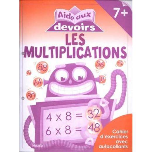 French knowledge: Aide aux devoirs - les multiplications 7+