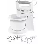 Bosch MFQ36460 Ergomixx Hand Mixer, White/Grey