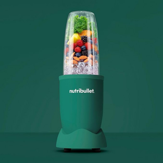 NutriBullet NB9-1301AFG Pro 13 قطع باللون الأخضر الغامق غير اللامع، 900 واط