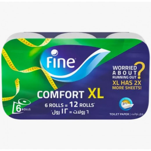 Toilet Tissues Comfort XL 350 Sheets 6*6 DAWN