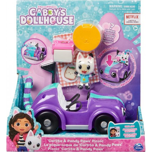 Gabby's Dollhouse Carlita & Pandy Paws Picnic Vehicle Age range (description) : 3-6