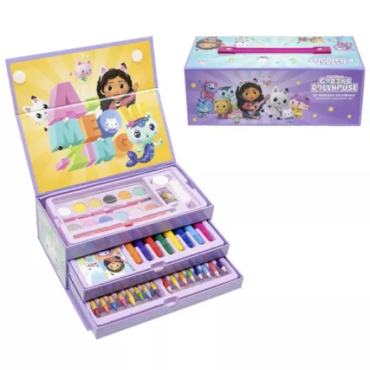 Cerda - Colouring Stationery Set Gabby´S Dollhouse