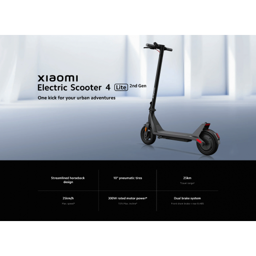 Xiaomi Mi Electric Scooter 4 Lite (2nd Gen)