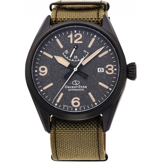 Orient  Mechanical Sports Watch, Nylon & Nylon Strap - 41.omm