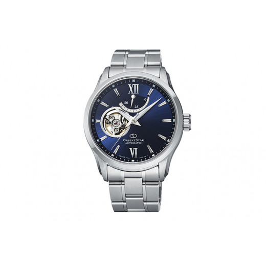 Orient Mens Analogue Automatic Watch with Stainless Steel Strap