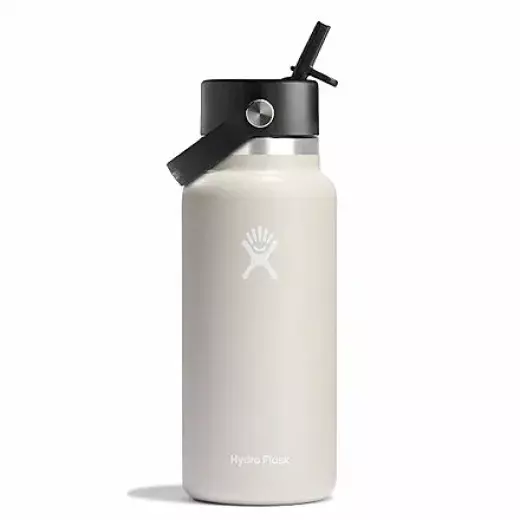 Hydro Flask Wide Flex Straw Cap Oat 32 Oz