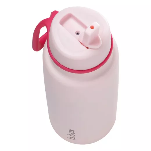 B.box 1l Insulated Flip Top Drink Bottle - Lilac Love