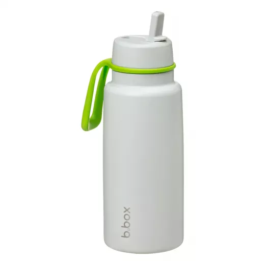 B.box 1l Insulated Flip Top Drink Bottle -Lime Time