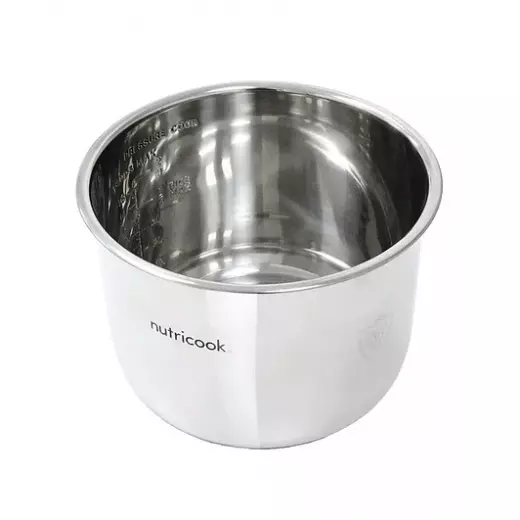 Nutricook SP2 Stainless Steel Pot 6 L / Pots Pressure Cooke - Silver