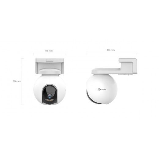 Ezviz Battery-Powered Pan & Tilt Wi-Fi Camera 2K+